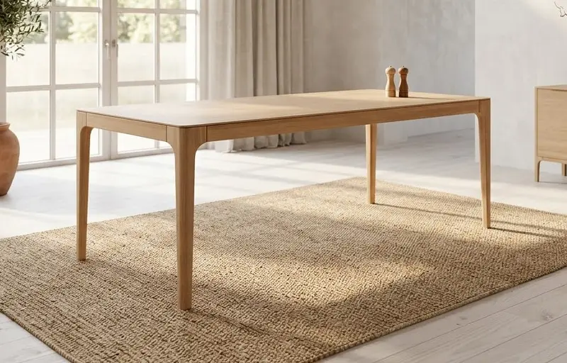 Stół rozkładany Laang - lity dąb